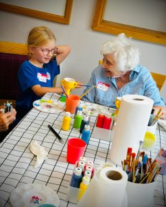 Krafty Ceramics, ceramic parties Westbury, Trowbridge, Warminster, Frome, Bradford-on-Avon, Bristol, Bath, ceramic painting parties, hen do, corporate events, pottery painting party