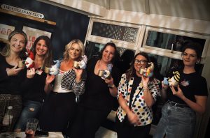 Krafty Ceramics, ceramic parties Westbury, Trowbridge, Warminster, Frome, Bradford-on-Avon, Bristol, Bath, ceramic painting parties, hen do, corporate events, pottery painting party