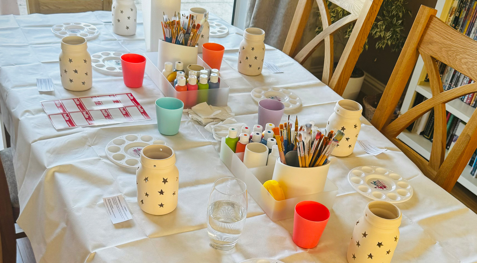 Krafty Ceramics, ceramic parties Westbury, Trowbridge, Warminster, Frome, Bradford-on-Avon, Bristol, Bath, ceramic painting parties, hen do, corporate events, pottery painting party